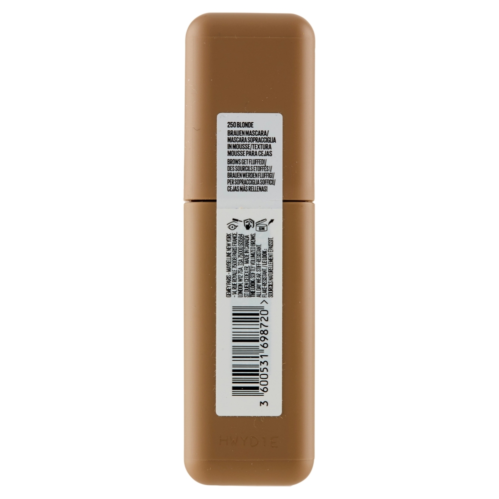 Maybelline New York Super Fluff Brow Mousse 250 Blonde 5 ml